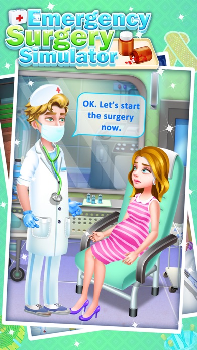 緊急手術シミュレーター - 無料ドクターゲーム screenshot1
