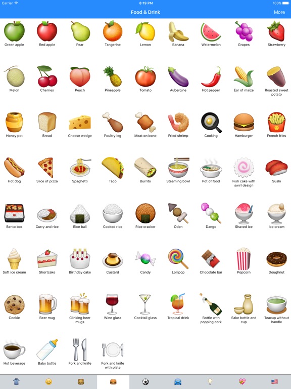 App Shopper Emoji Meanings Dictionary List Shopping