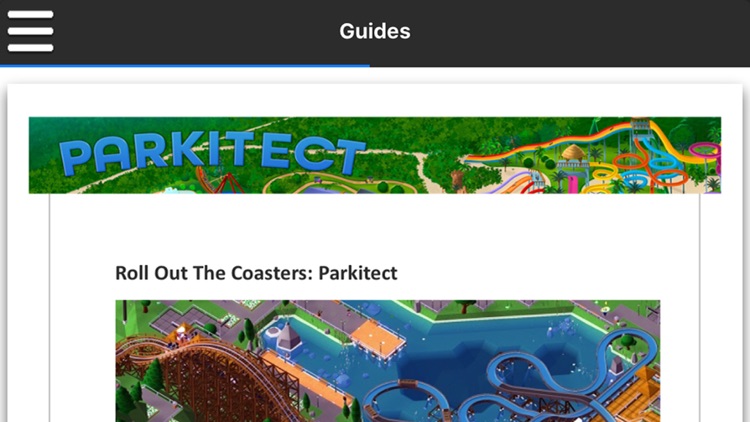 parkitect guide