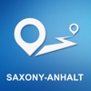 Saxony-Anhalt, Germany Offline GPS Navigation & Maps saxony anhalt map 