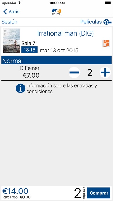 Captura de pantalla del iPhone 4