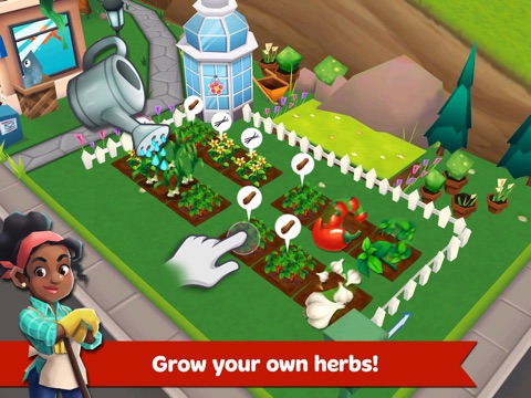 Screenshots of Restaurant Story 2 for iPad