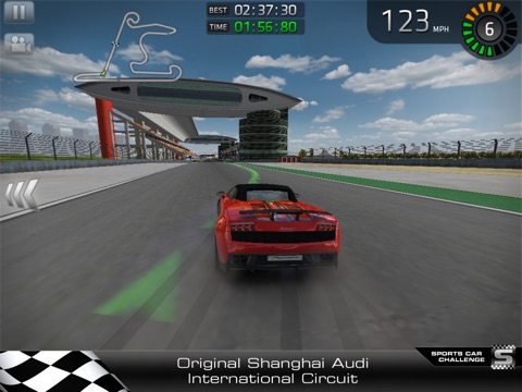 Screenshots of Sports Car Challenge for iPad