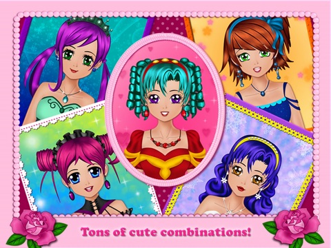 Screenshots of Make Up Makeover Dress Up Star Model Popstar Girl Beauty Salon - free educational makeup games for girls loving fashion in anime style for iPad