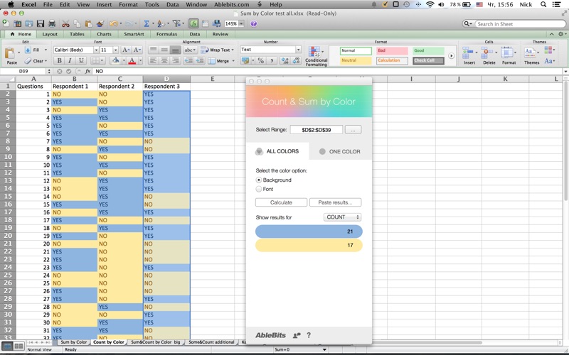 Ablebits excel for mac