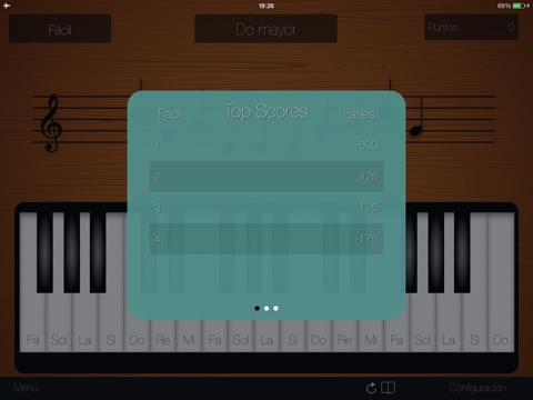 Captura de pantalla del iPad 4