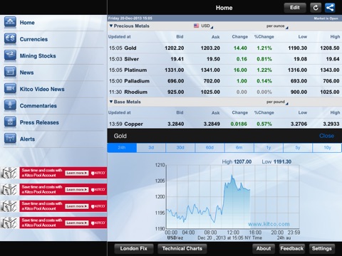Captura de pantalla del iPad 3
