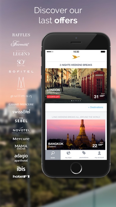 AccorHotels: hotel booking in over 95 countries Screenshot 1
