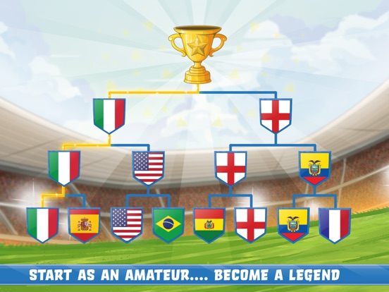 Скачать игру World Football Kick: Champions Cup 17