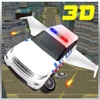 Flying Car Police Chase 3D :Futuristic Cop Cars and Airplane Pilot Flight Simulation Against Extreme Criminals Escape cop games with cars 