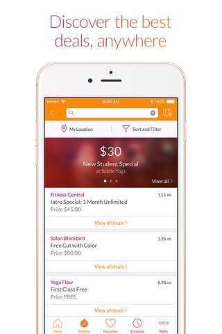 MINDBODY: Fitness, Salon & Spa screenshot