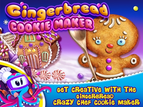 Gingerbread Crazy Chef - Cookie Maker на iPad