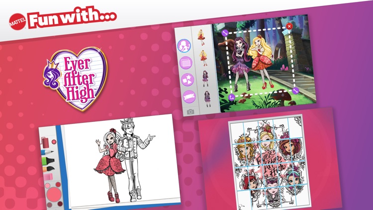Mattel Fun with Activities featuring Barbie®, Monster High® and