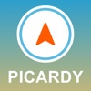 Picardy, France GPS - Offline Car Navigation picardy 