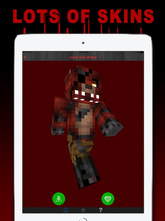 Screenshots of Free Skins for Minecraft PE (Pocket Edition)- Newest Skin for FNAF for iPad
