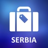 Serbia Detailed Offline Map serbia map 