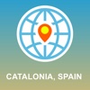 Catalonia, Spain Map - Offline Map, POI, GPS, Directions map of catalonia 