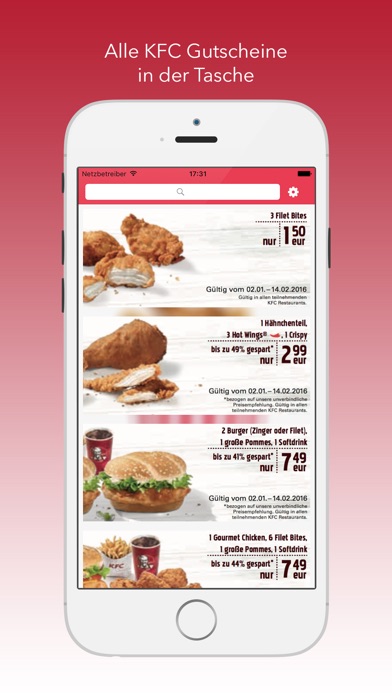 Kfc mobile coupons