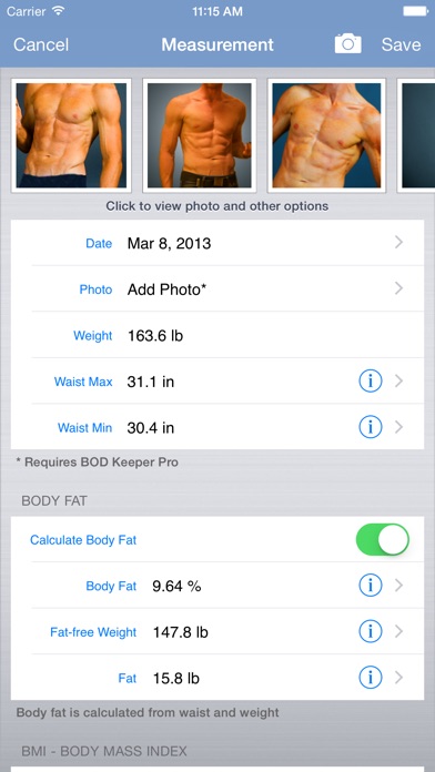 body fat calculator app