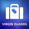 Virgin Islands, USA Detailed Offline Map virgin islands map 