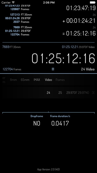 timecode calculator app