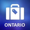 Ontario, Canada Detailed Offline Map ontario canada 