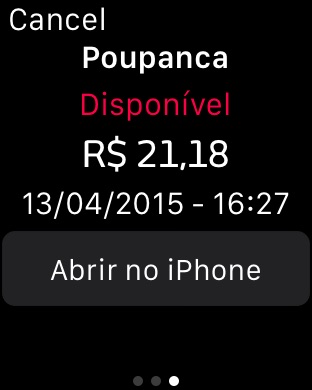 Captura de pantalla del iPhone 3