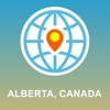 Alberta, Canada Map - Offline Map, POI, GPS, Directions alberta canada map 