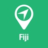 BigGuide Fiji Map + Ultimate Tourist Guide and Offline Voice Navigator map of fiji 