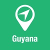 BigGuide Guyana Map + Ultimate Tourist Guide and Offline Voice Navigator guyana map 