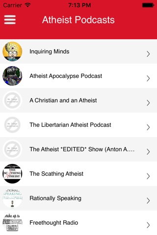Atheist Podcasts screenshot