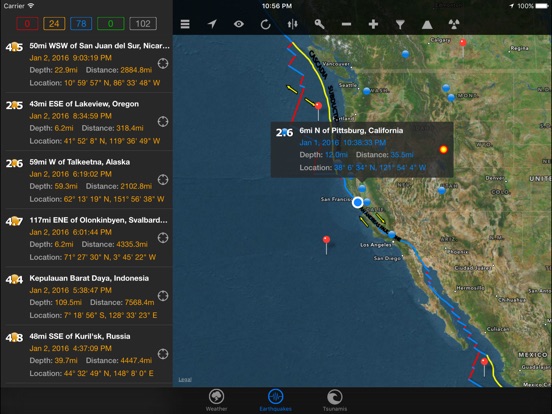 AmericaAlerts for iPad Screenshots
