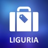 Liguria, Italy Detailed Offline Map liguria italy real estate 