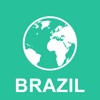 Brazil Offline Map : For Travel map of southeast brazil 