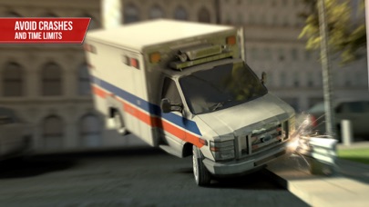 救急車のシミュレーター3D。患者は緊急救助... screenshot1