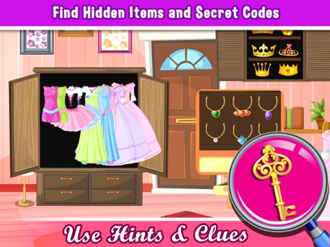 Screenshots of A Princess Hollywood Hidden Object Puzzle - can u escape in a rising pics game for teenage girl stars for iPad