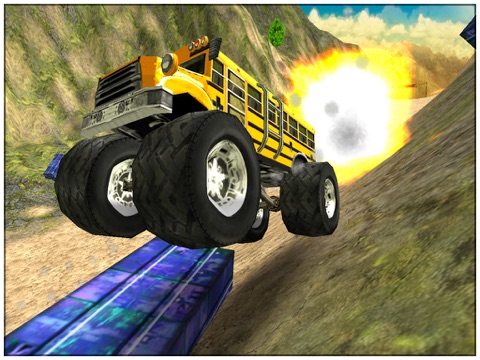 Игра Monster Bus Racing ( 3D Game )