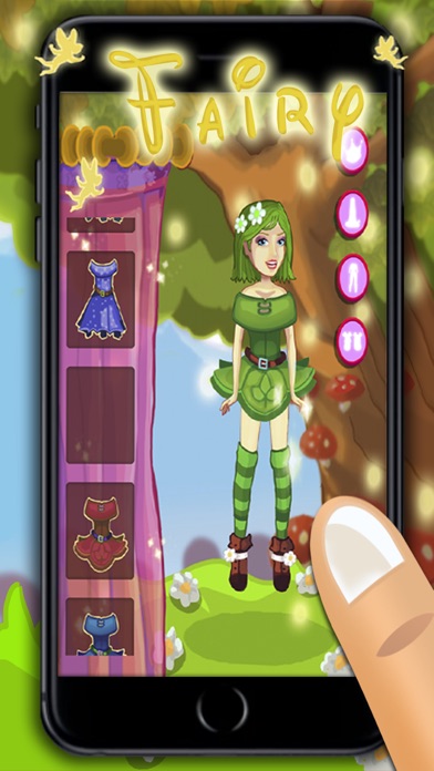 妖精がドレスアップ： 妖精とプロの女の子の... screenshot1