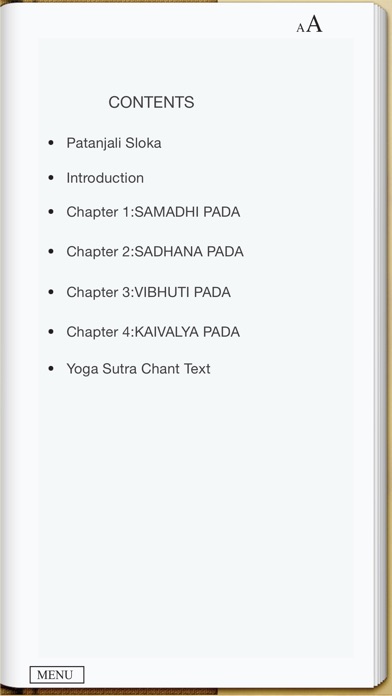 Patanjali Yoga Sutra screenshot1