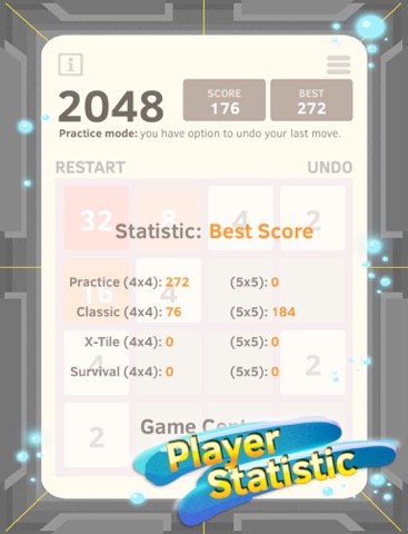 Игра 2048 Number Puzzle game + Best 2048 app with unlimited undo feature, 5x5 mode, time survival mode plus #1 multiplayer