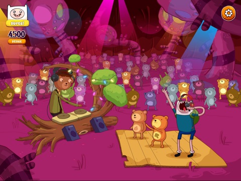 Рок-звезды земель Ууу — музыкальная игра по мультфильму «Время приключений» на iPad