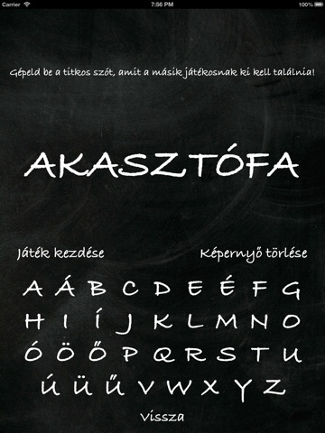 Игра Akasztófa
