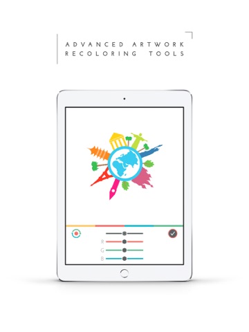 Screenshots of LogoScopic Studio – Logo Maker. for iPad