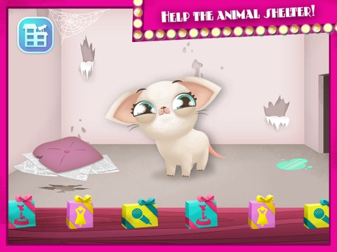 Screenshots of Miss Hollywood Showtime - Pet House Makeover for iPad