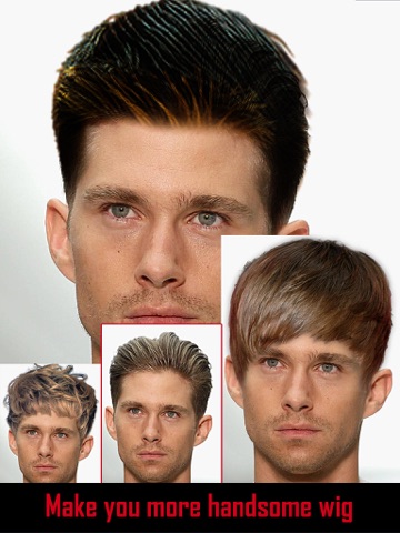 Screenshots of Insta Wig Studio - Hair Editor Booth to Design Hairstyle plus Change Color Effects for iPad