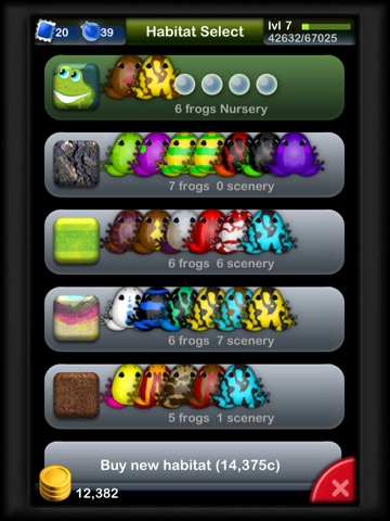 Screenshots of Pocket Frogs - Free pet farming for iPad