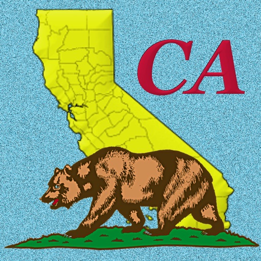 California Counties - Locations of All 58 Californian Counties on the CA Map and Their County Seats iOS App