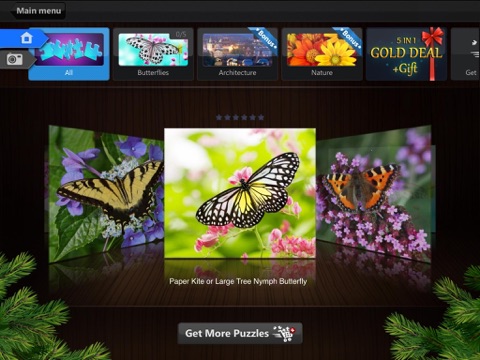 Captura de pantalla del iPad 3