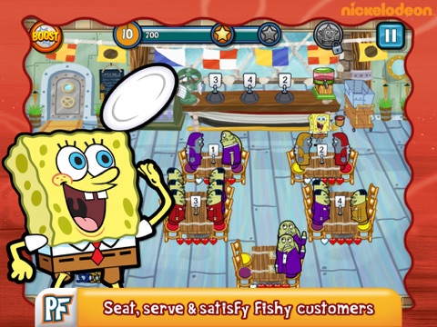 Скачать игру SpongeBob Diner Dash