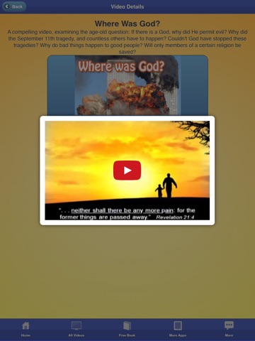 Screenshots of Christian Bible Videos and Songs - Documentary, Sermons, Free Bible Study for iPad
